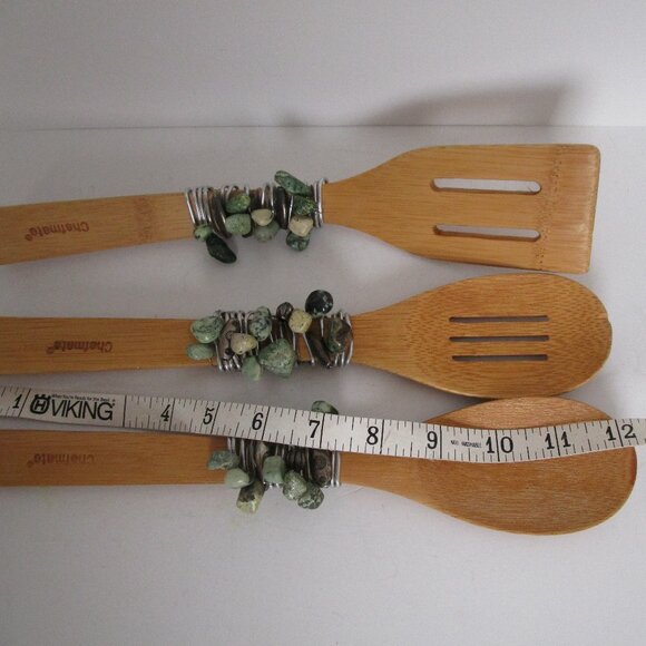 bamboo serving utensils - Picture 2 of 5